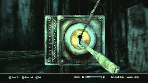 Skyrim:Lockpicking